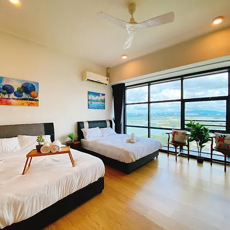Seafront Country Garden Danga Bay By Lions Bay Apartment Johor Bahru Room photo