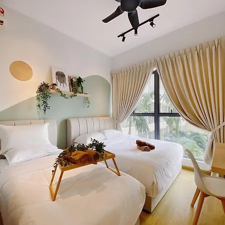 Seafront Country Garden Danga Bay By Lions Bay Apartment Johor Bahru Room photo