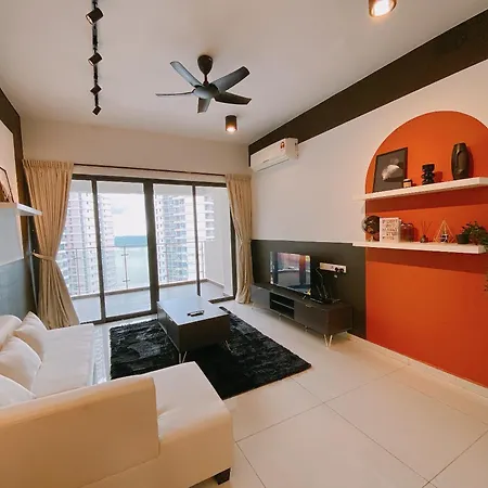 Seafront Country Garden Danga Bay By Lions Bay Apartment Johor Bahru Room photo