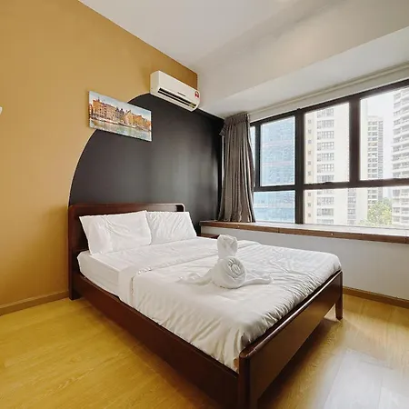 Seafront Country Garden Danga Bay By Lions Bay Apartment Johor Bahru Room photo