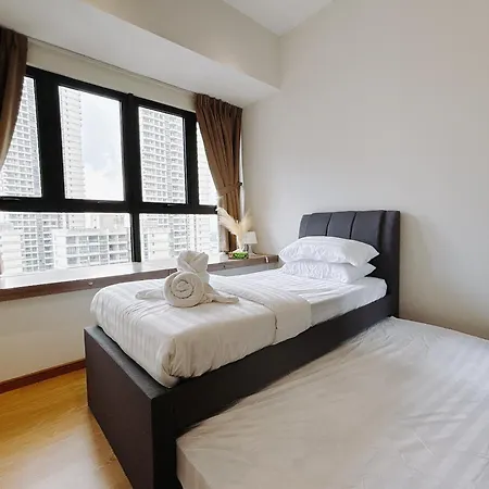 Seafront Country Garden Danga Bay By Lions Bay Apartment Johor Bahru Room photo