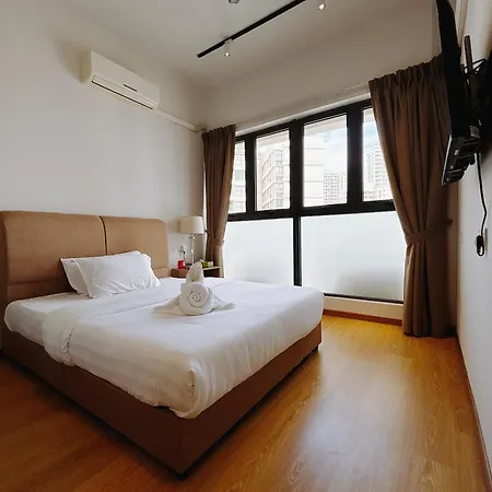 Seafront Country Garden Danga Bay By Lions Bay Apartment Johor Bahru Room photo
