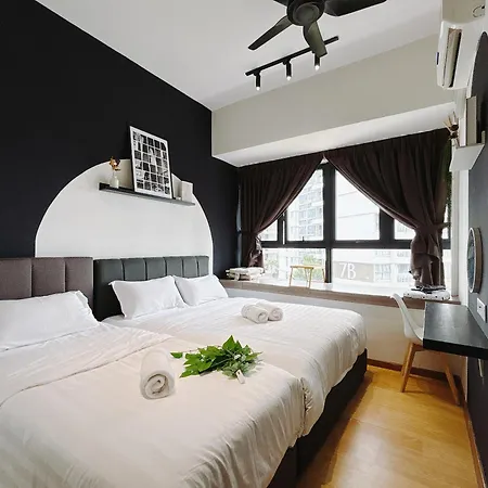 Seafront Country Garden Danga Bay By Lions Bay Apartment Johor Bahru Room photo
