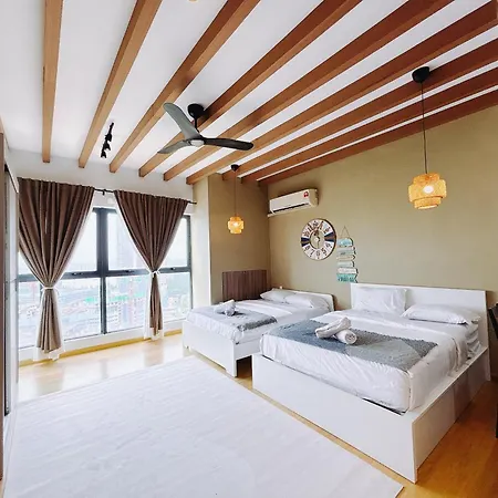 Seafront Country Garden Danga Bay By Lions Bay Apartment Johor Bahru Room photo